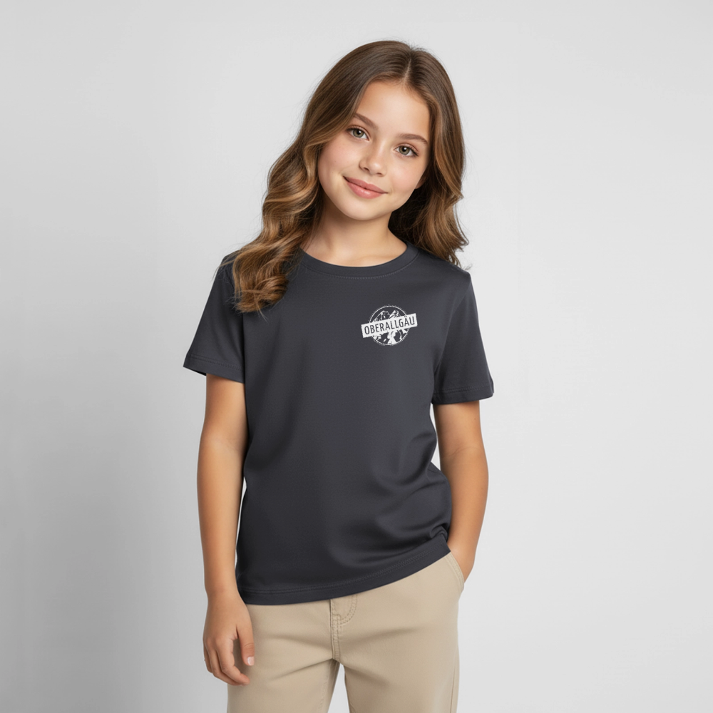 Kinder T-Shirt | OBERALLGÄU - Dunkelgrau