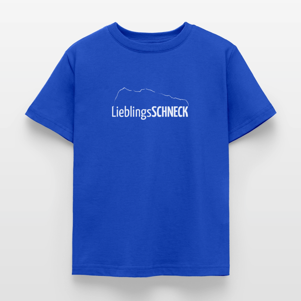 Kinder T-Shirt | LieblingsSCHNECK - Royalblau