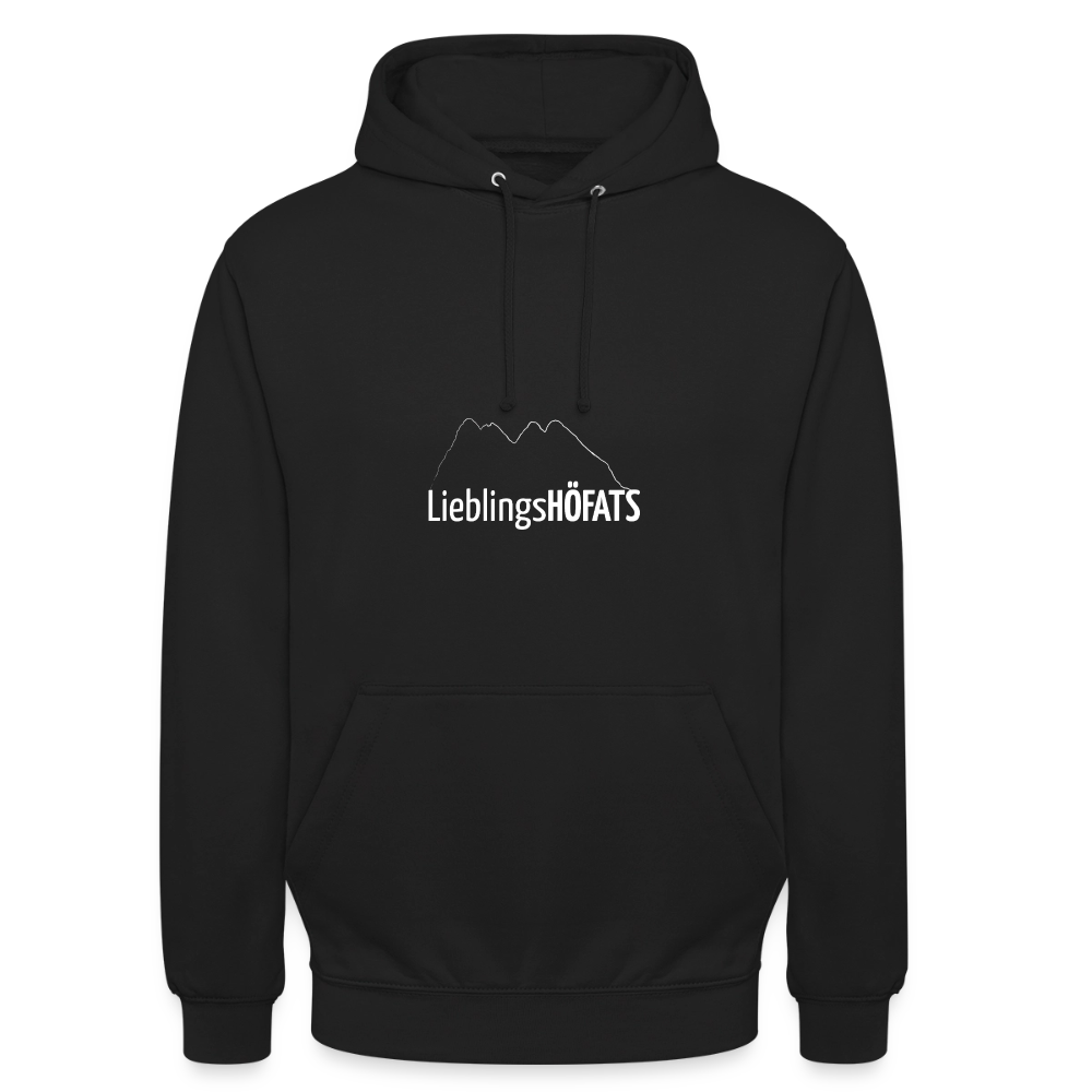 Unisex Hoodie | LieblingsHÖFATS - Schwarz