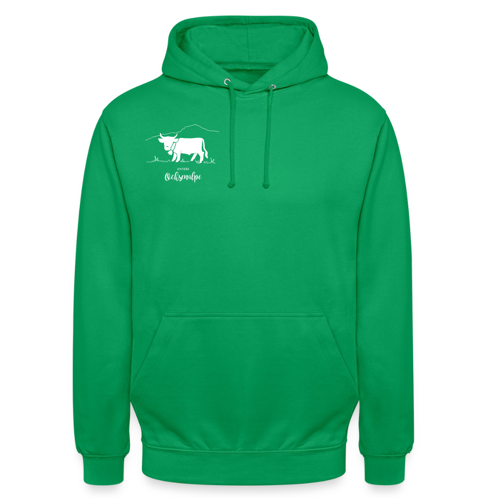 Unisex Hoodie | Untere Ochsenalpe - Kelly Green