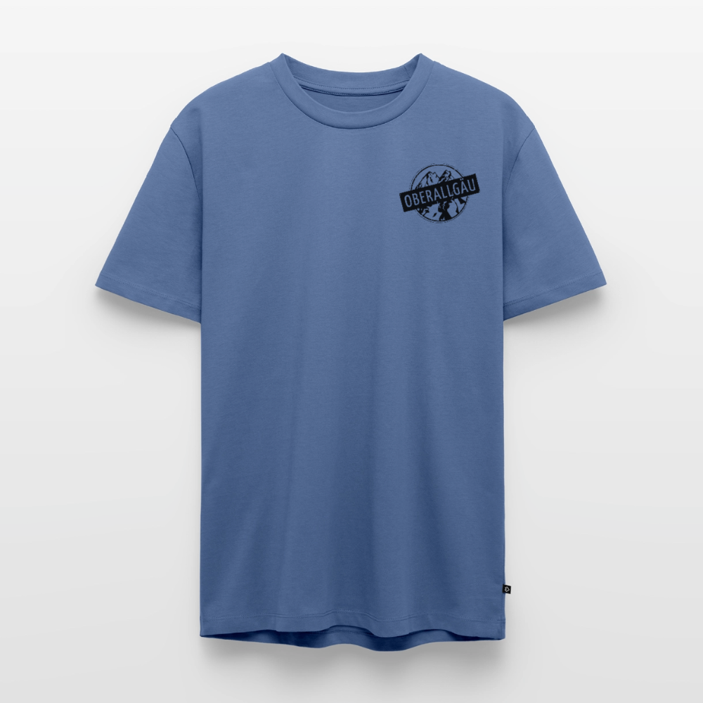 Männer Premium T-Shirt | OBERALLGÄU - Taubenblau