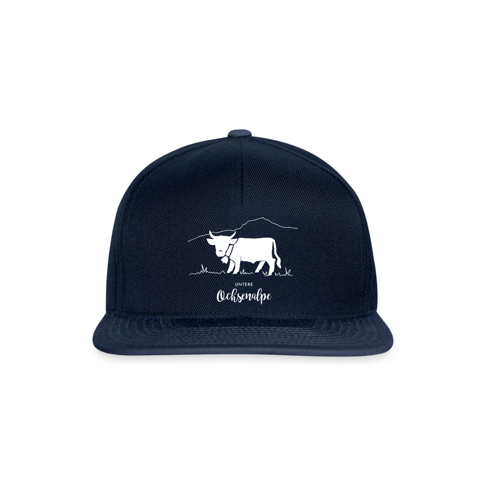Snapback Cap | Untere Ochsenalpe - Navy/Navy