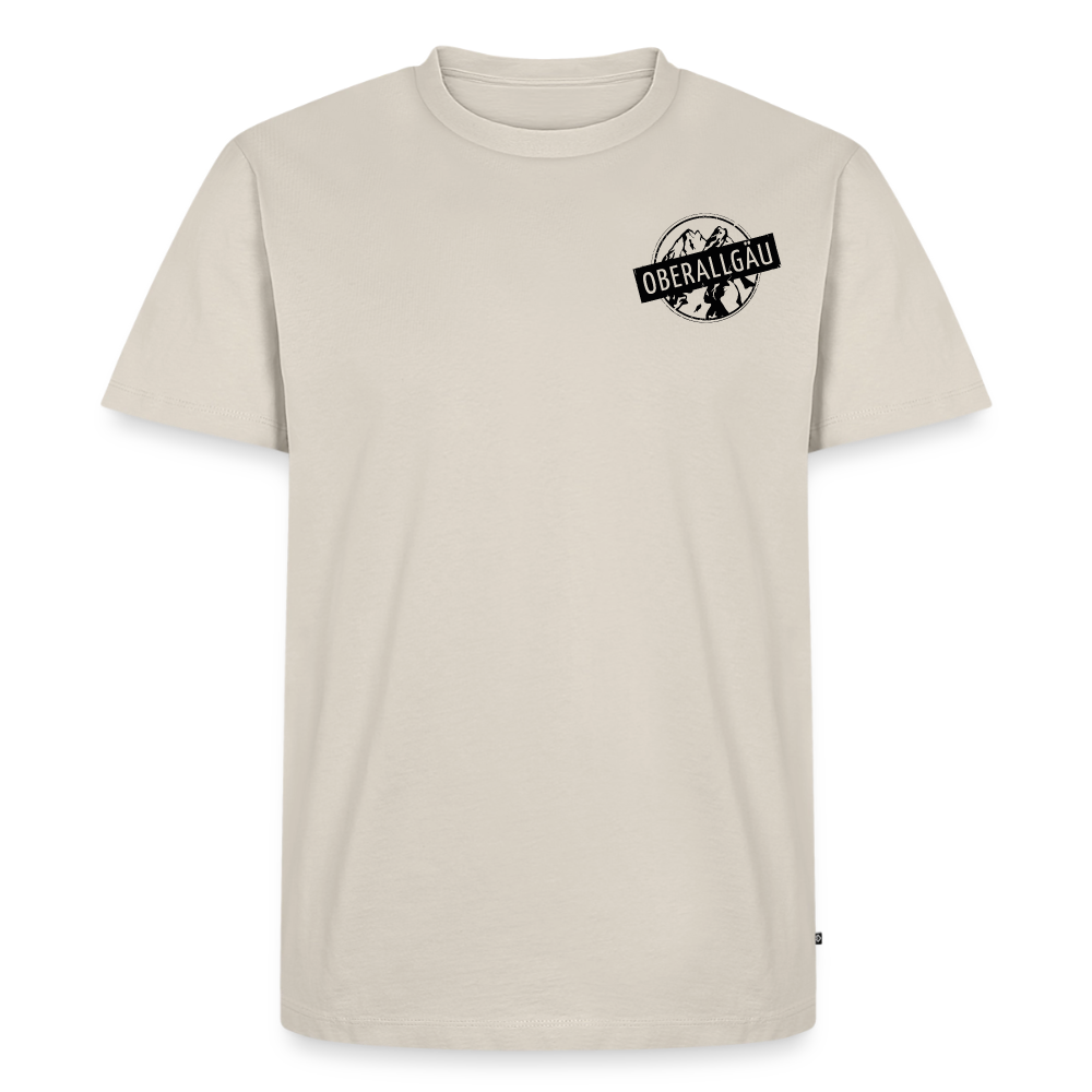 Männer Premium T-Shirt | OBERALLGÄU - Beige