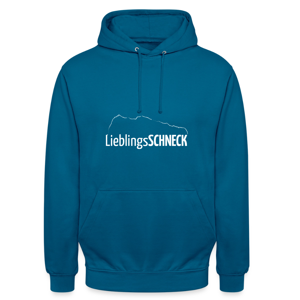 Unisex Hoodie | LieblingsSCHNECK - Tiefseeblau 