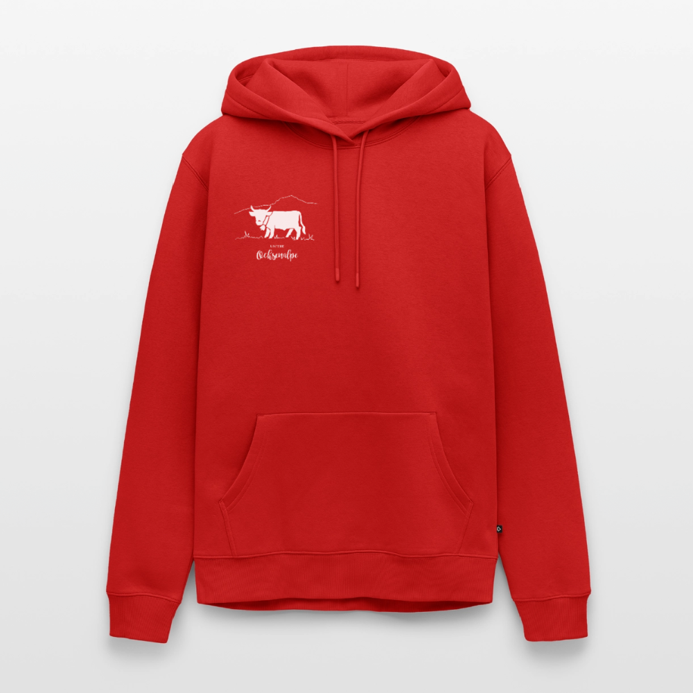 Männer Premium Hoodie | Untere Ochsenalpe - Rot