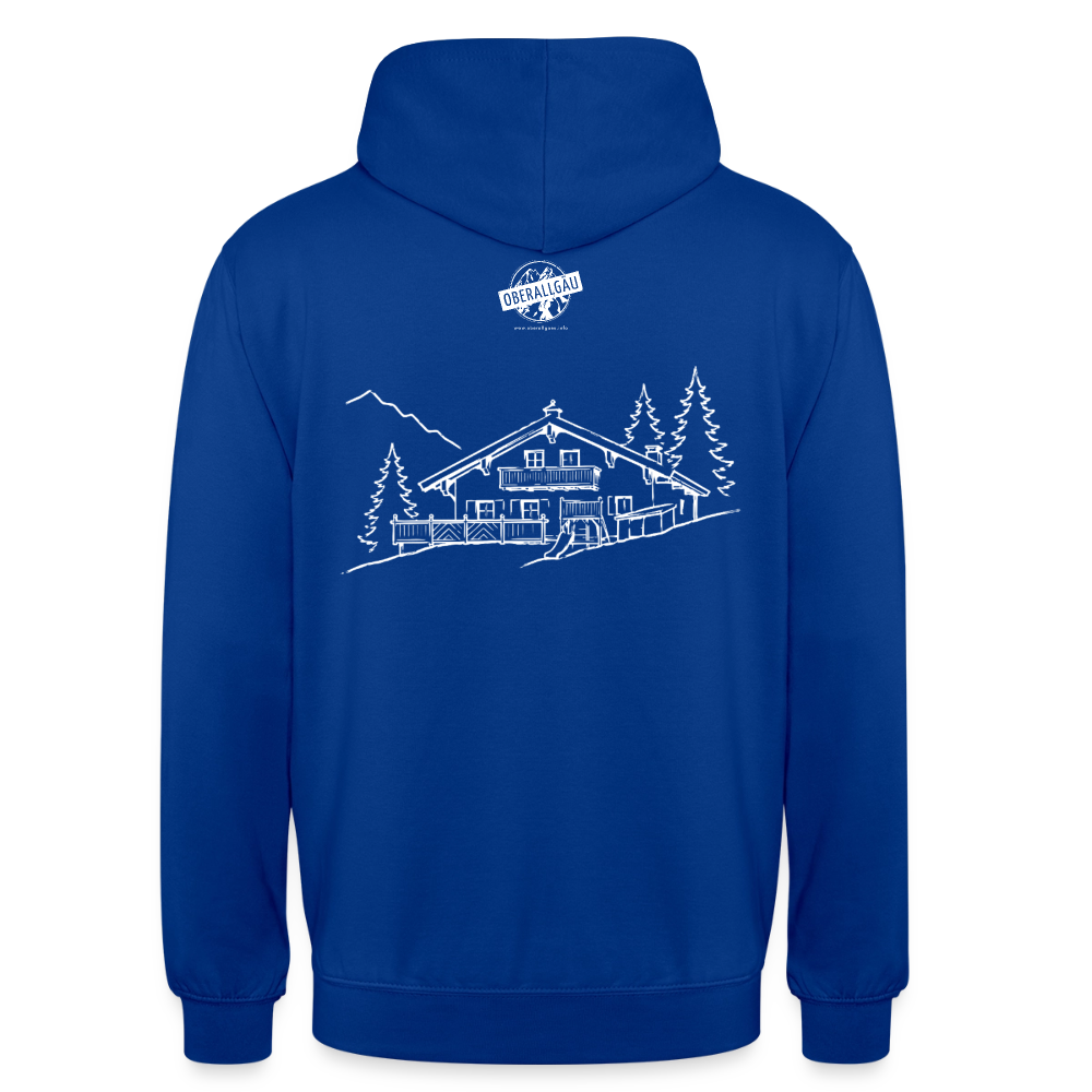 Unisex Hoodie | Untere Ochsenalpe - Royalblau