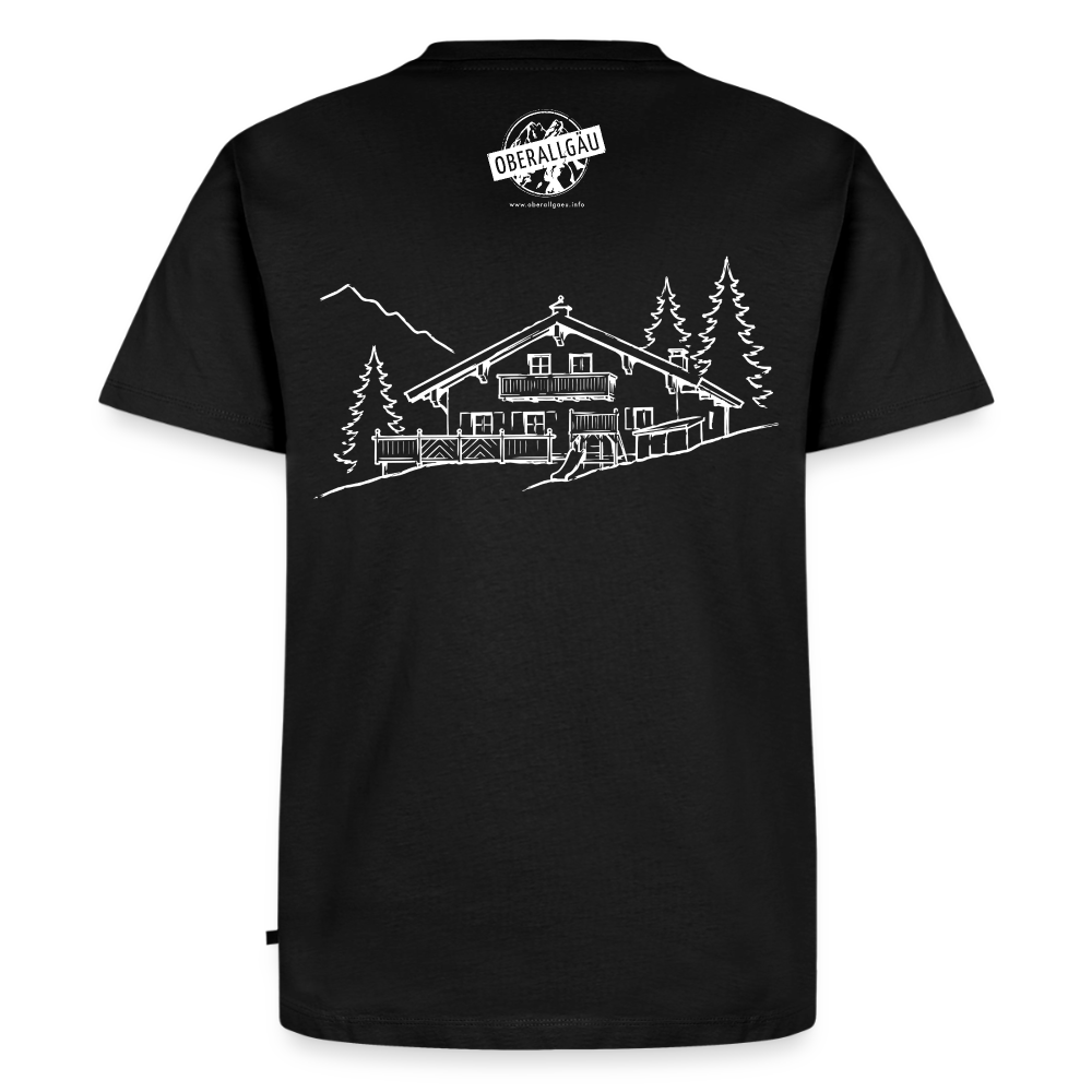 Männer Premium T-Shirt | Untere Ochsenalpe - Schwarz