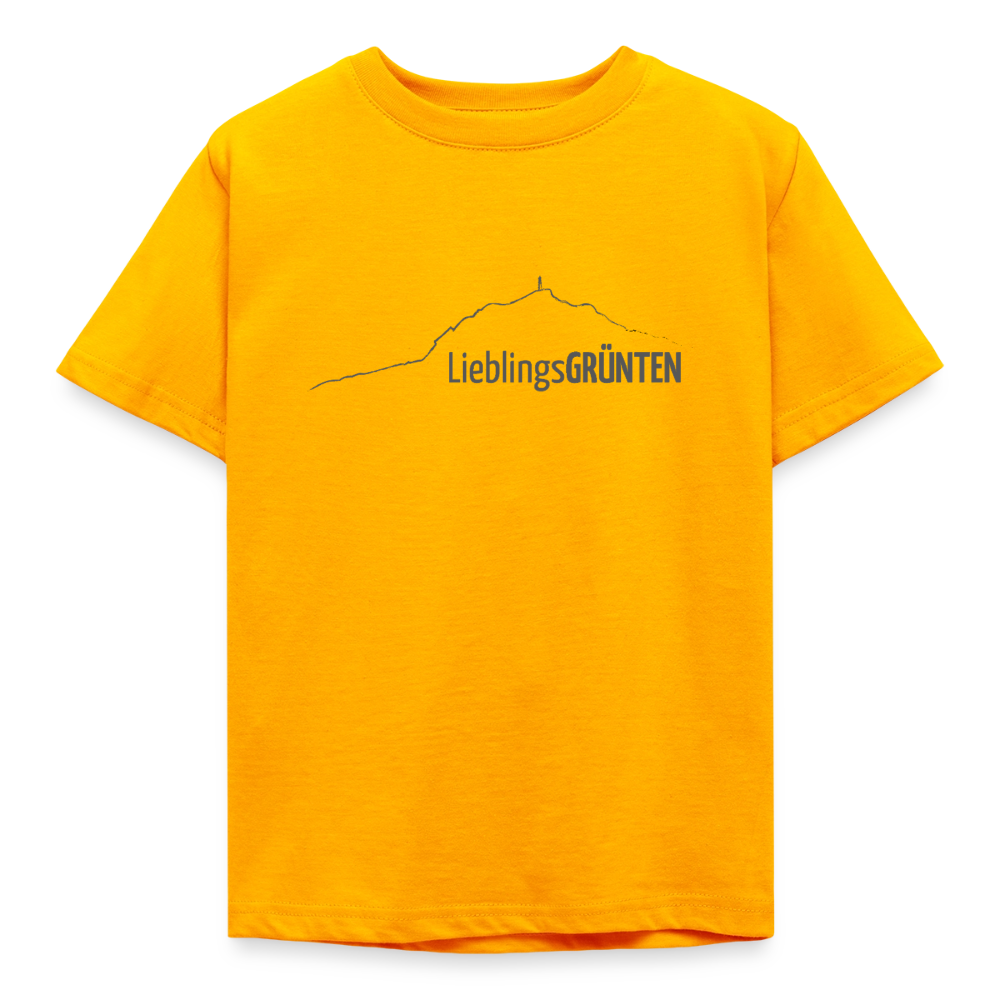Kinder T-Shirt | LieblingsGRÜNTEN - Gold