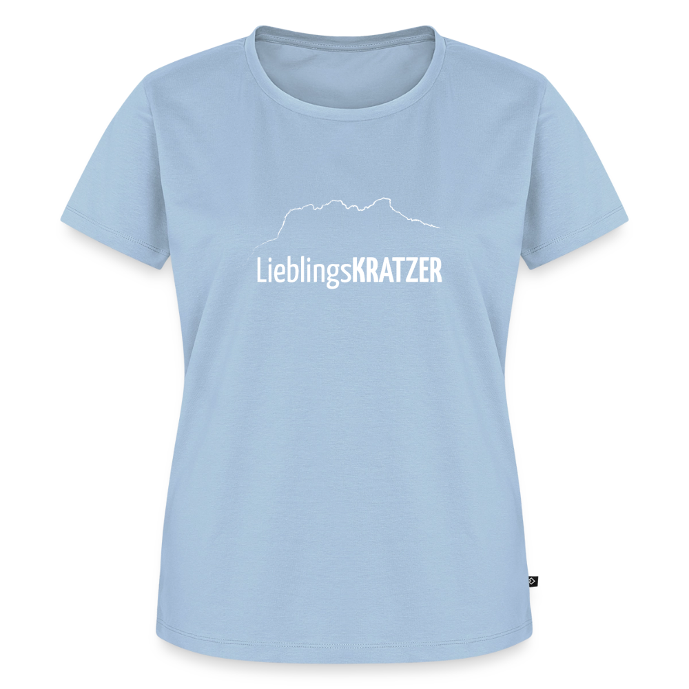 Frauen Premium T-Shirt | LieblingsKRATZER - Hellblau