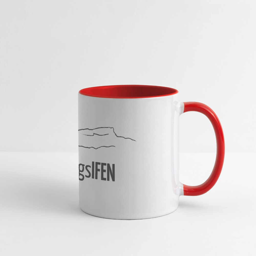 Panoramatasse | LieblingsIFEN - Weiß/Rot
