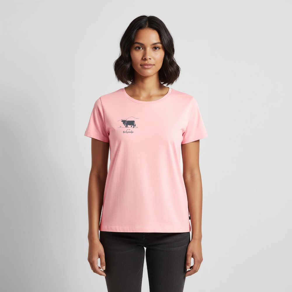 Frauen Premium T-Shirt | Untere Ochsenalpe - Rosa