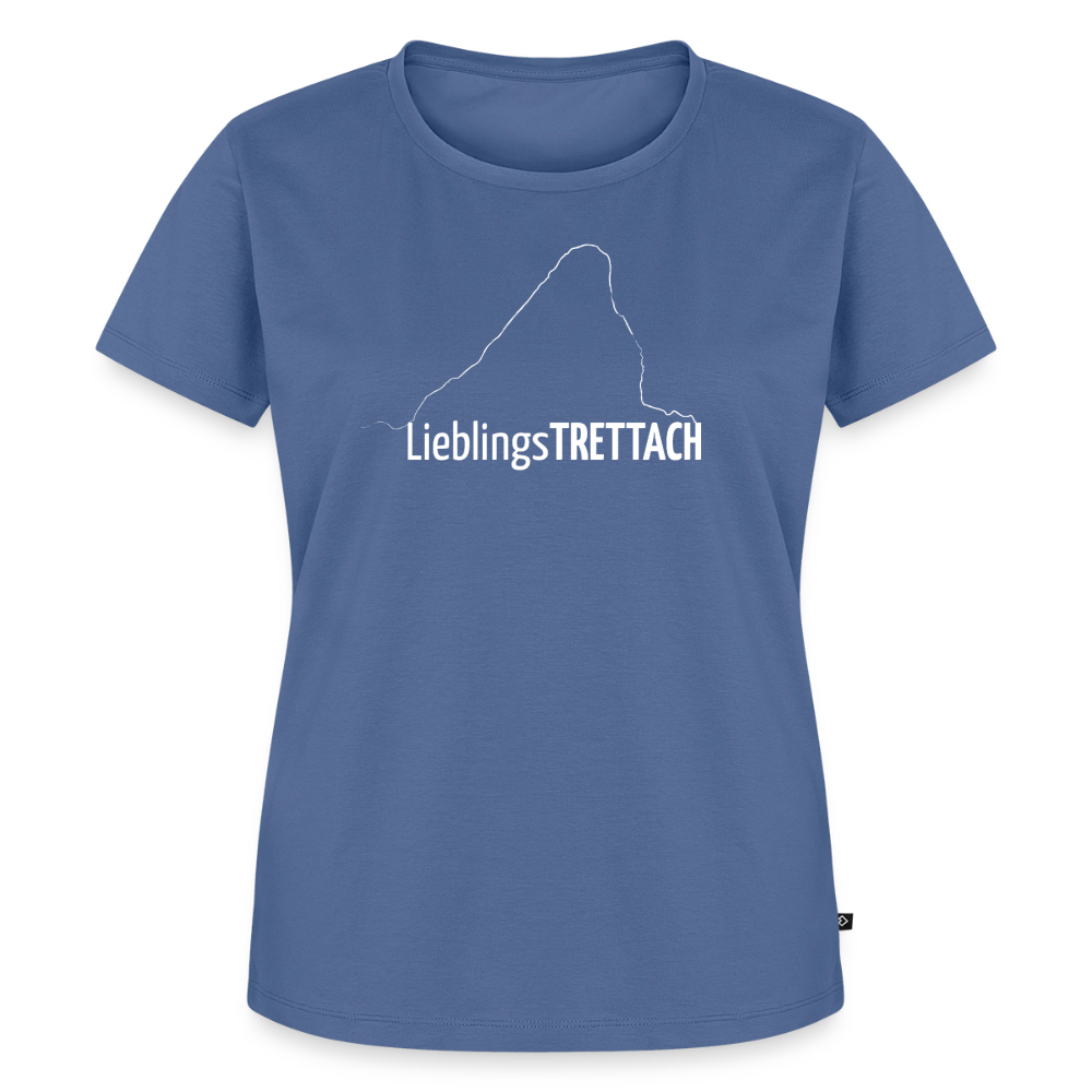 Frauen Premium T-Shirt | LieblingsTRETTACH - Taubenblau