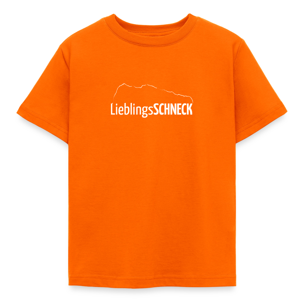 Kinder T-Shirt | LieblingsSCHNECK - Orange