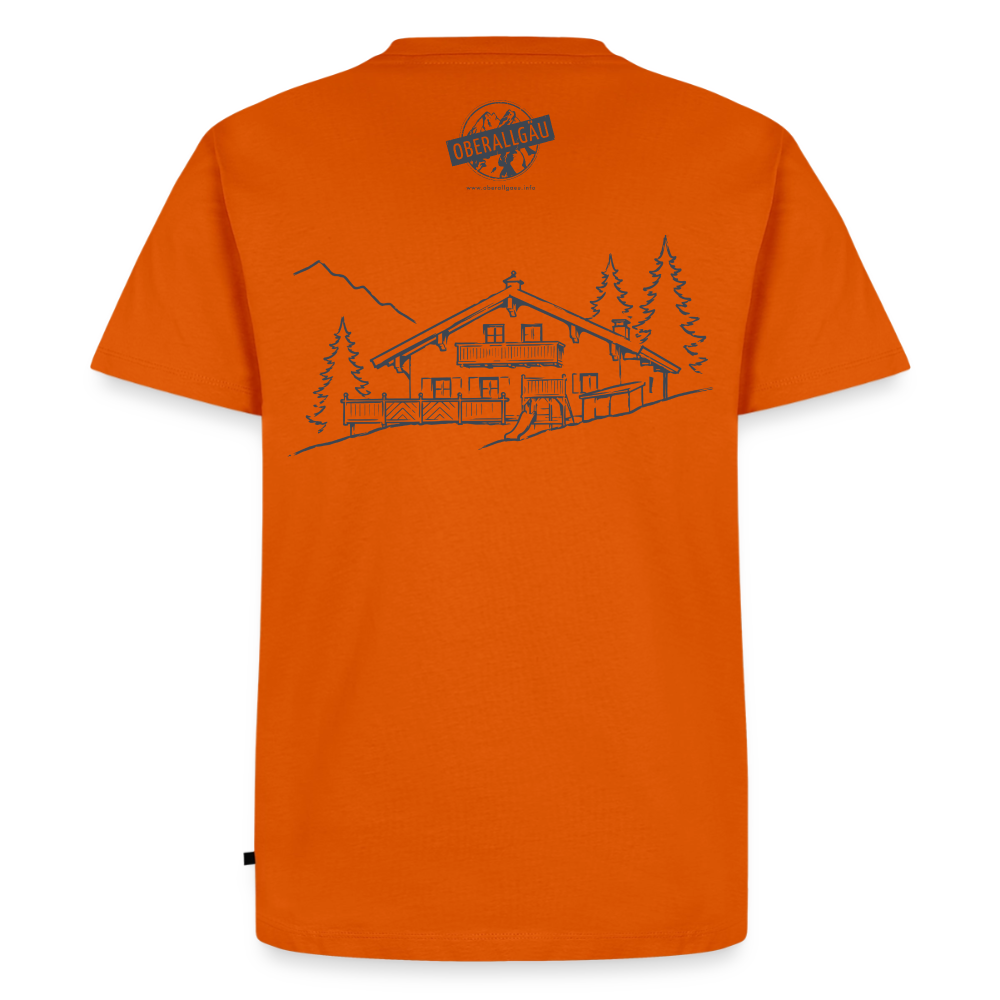 Männer Premium T-Shirt | Untere Ochsenalpe - Orange 