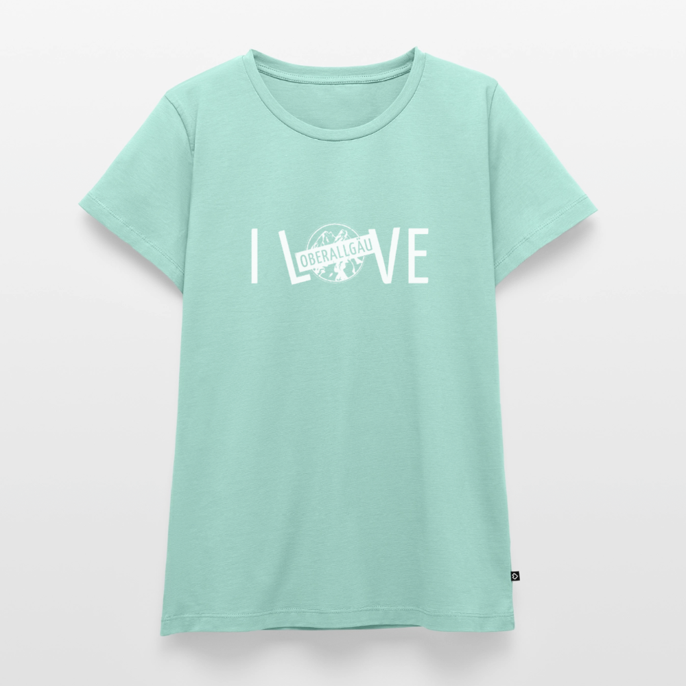 Frauen Premium T-Shirt | I LOVE - Mint 