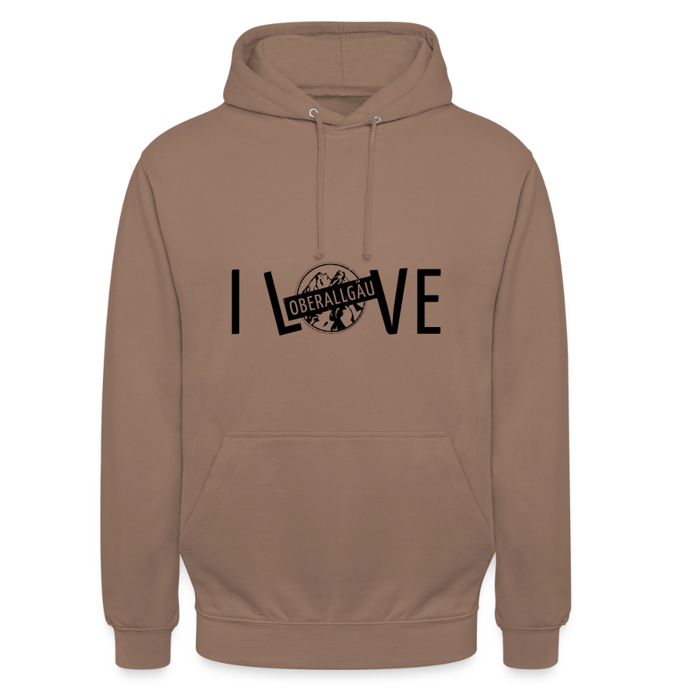 Unisex Hoodie | I LOVE - Mokka