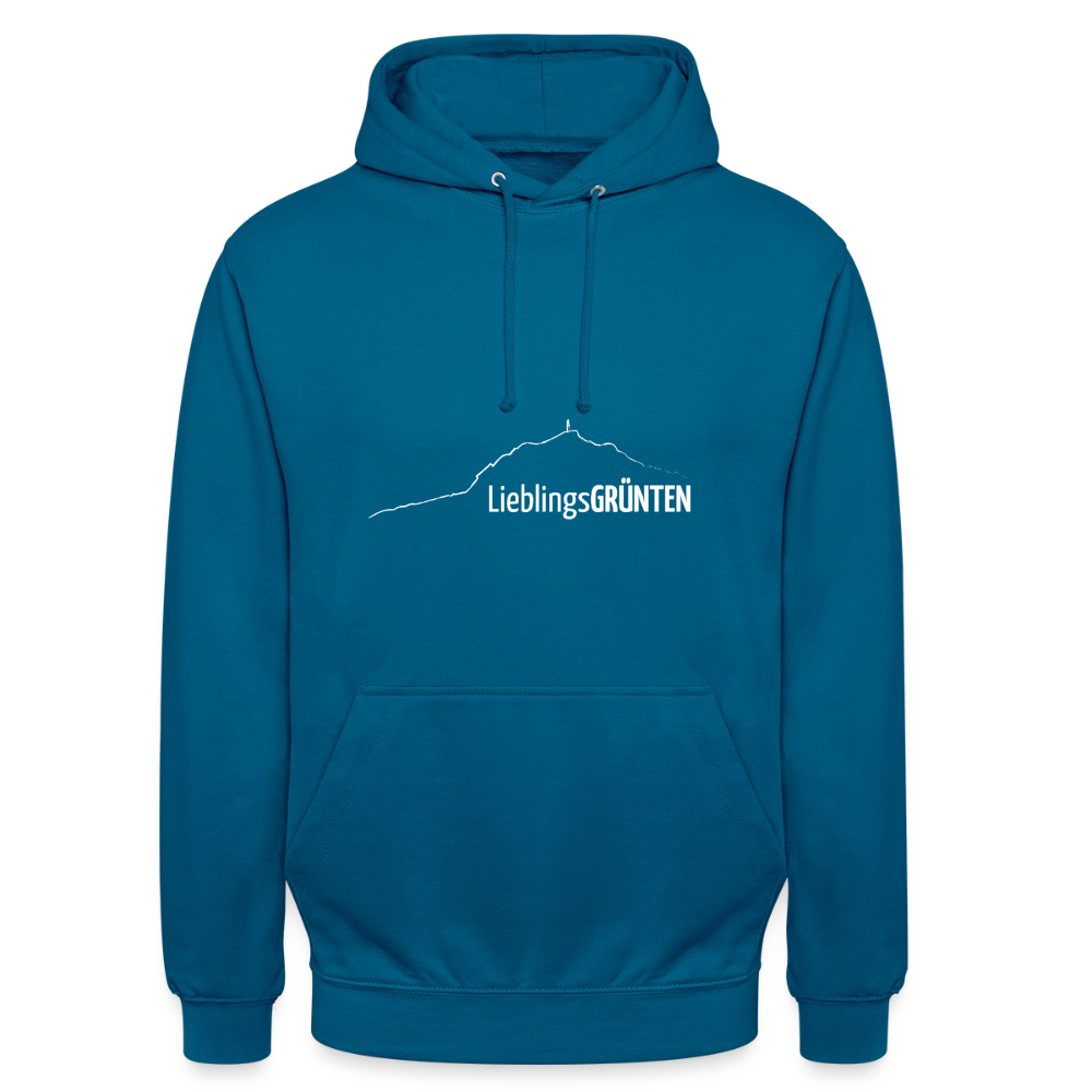 Unisex Hoodie | LieblingsGRÜNTEN - Tiefseeblau 