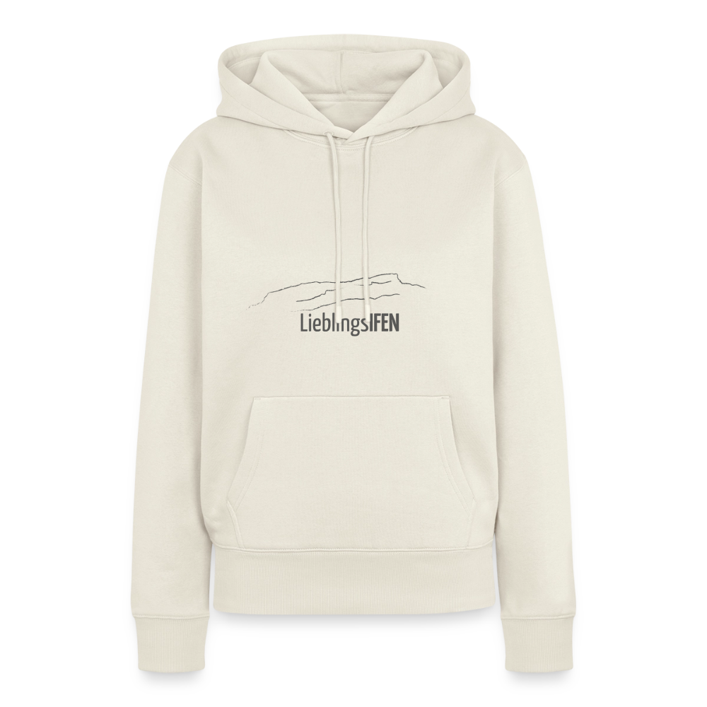 Frauen Premium Hoodie | LieblingsIFEN - Naturweiß