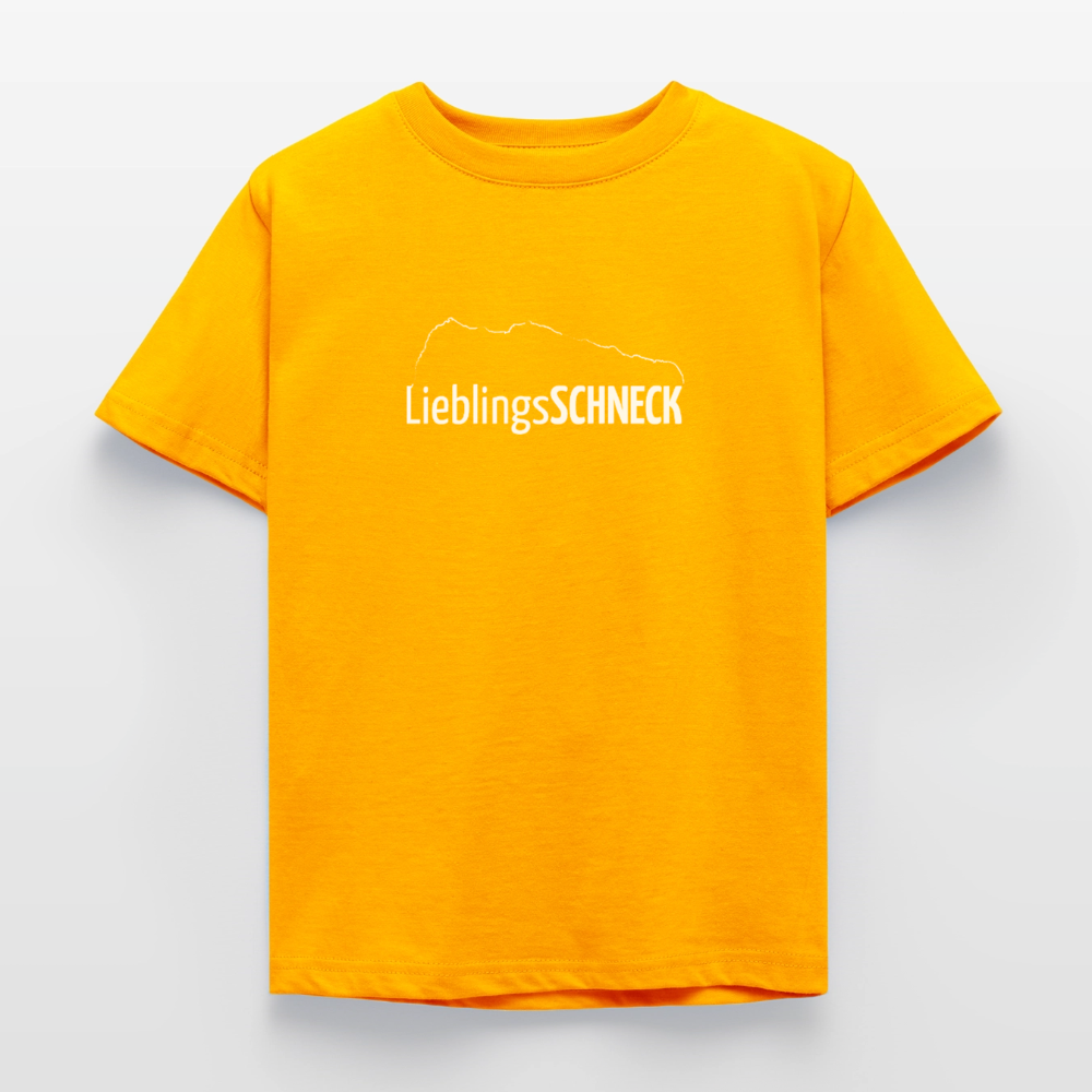 Kinder T-Shirt | LieblingsSCHNECK - Gold