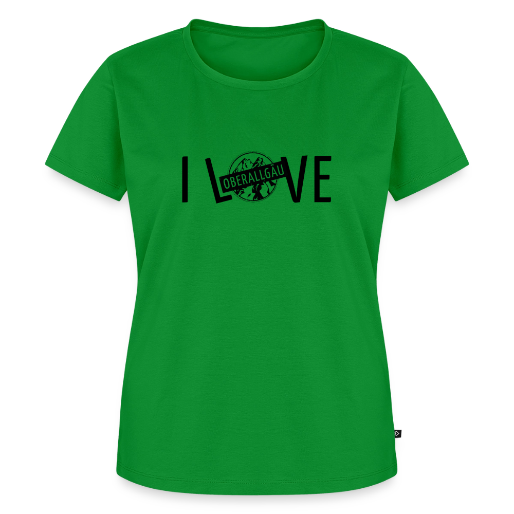 Frauen Premium T-Shirt | I LOVE - Grün