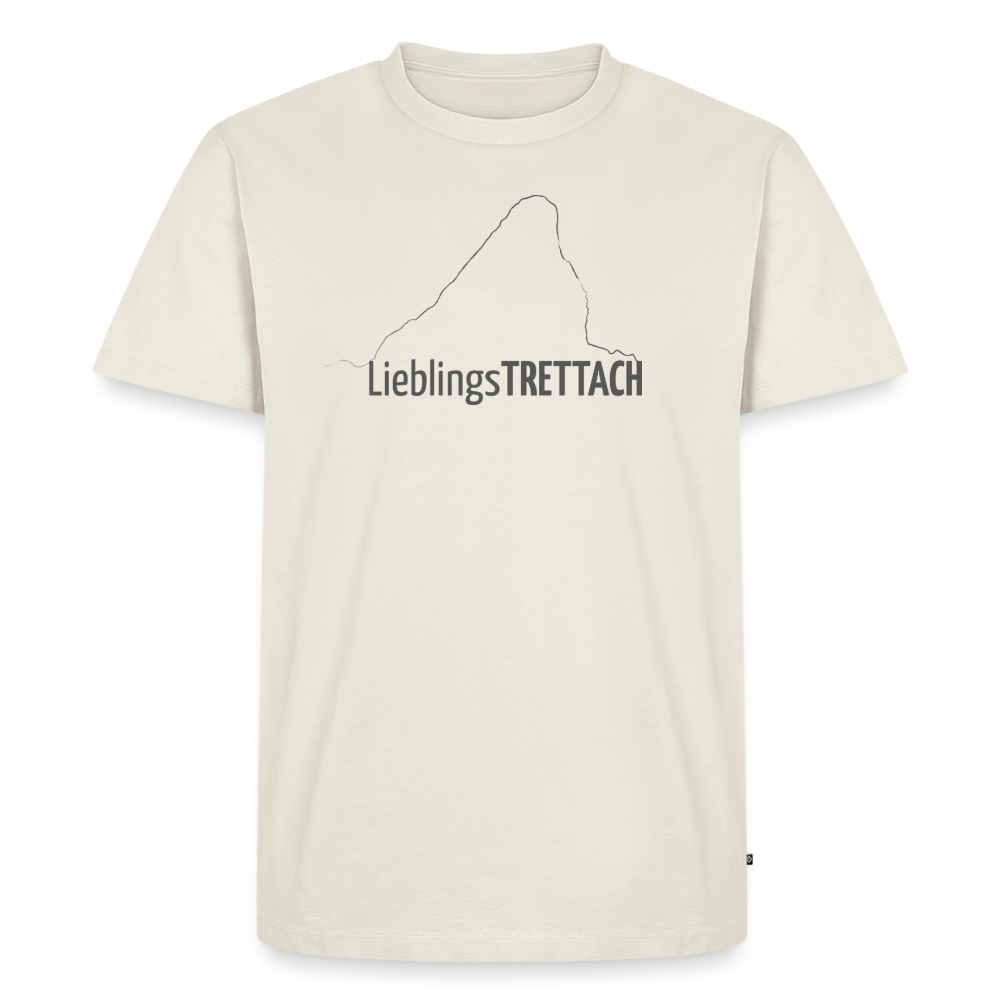 Männer Premium T-Shirt | LieblingsTRETTACH - Naturweiß