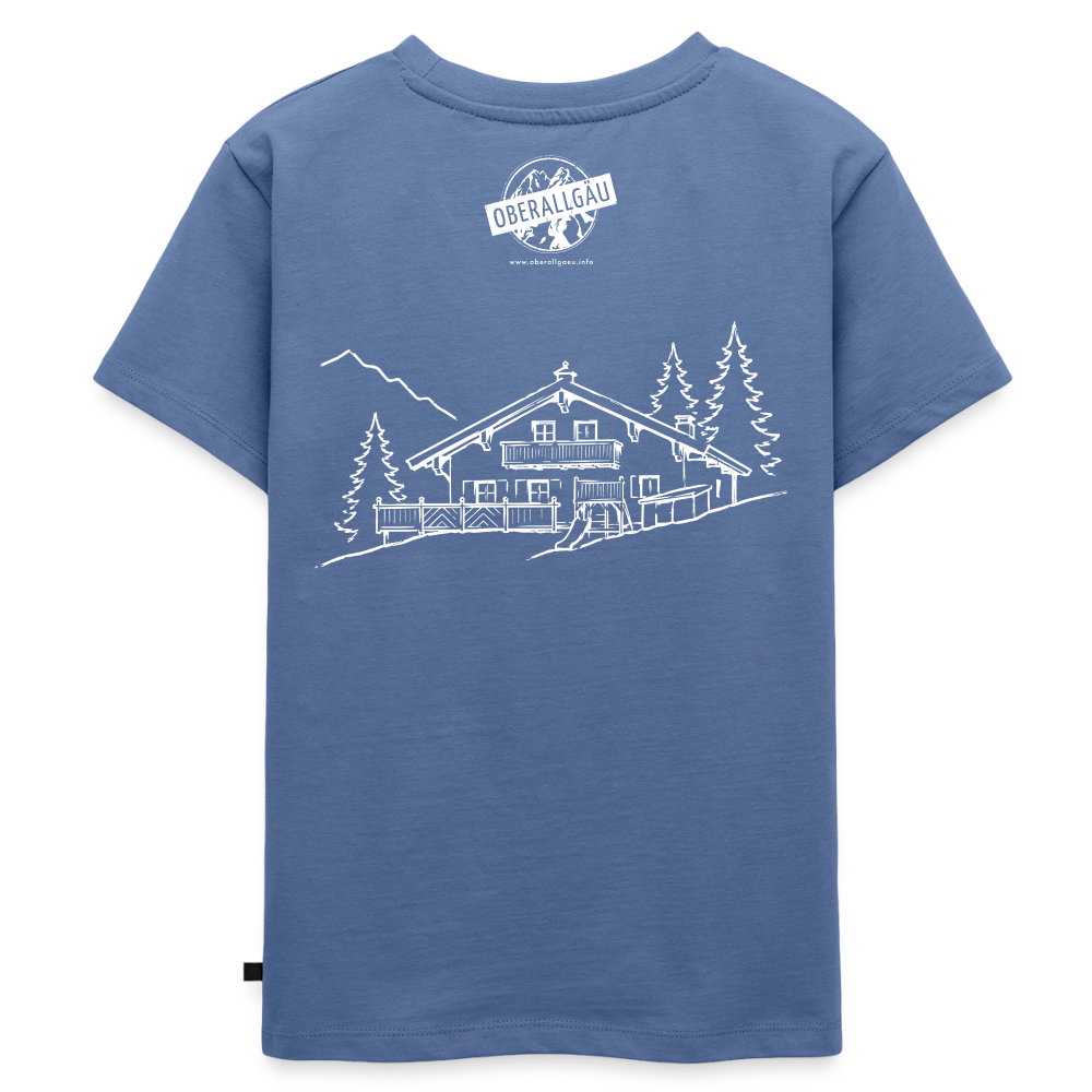 Kinder Premium T-Shirt | Untere Ochsenalpe - Taubenblau