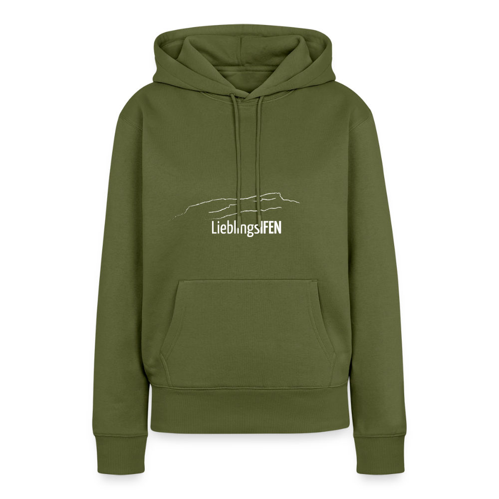 Frauen Premium Hoodie | LieblingsIFEN - Khaki
