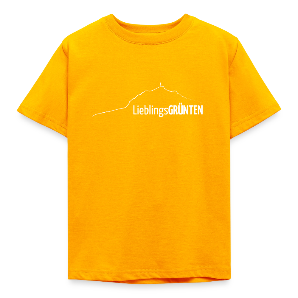 Kinder T-Shirt | LieblingsGRÜNTEN - Gold