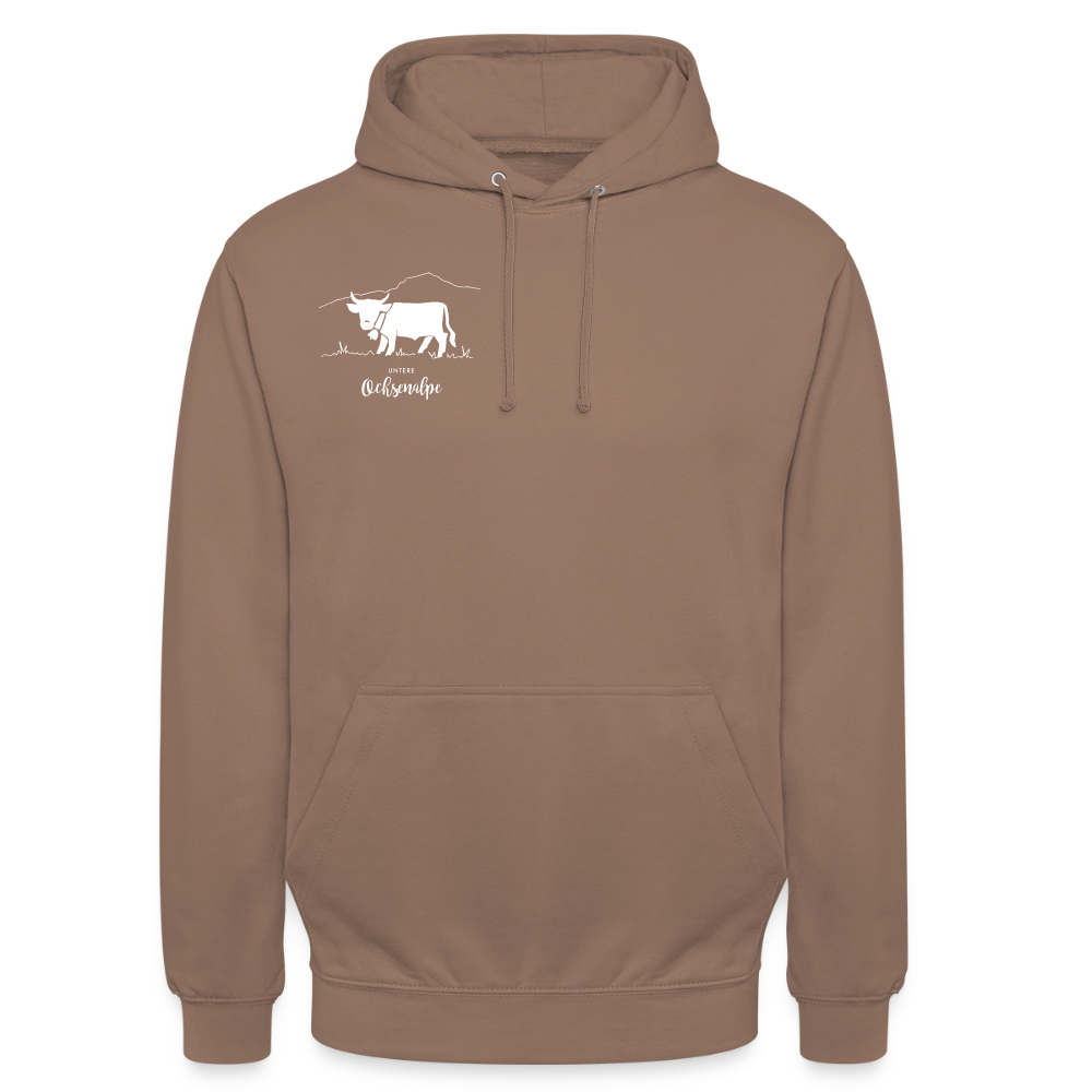 Unisex Hoodie | Untere Ochsenalpe - Mokka