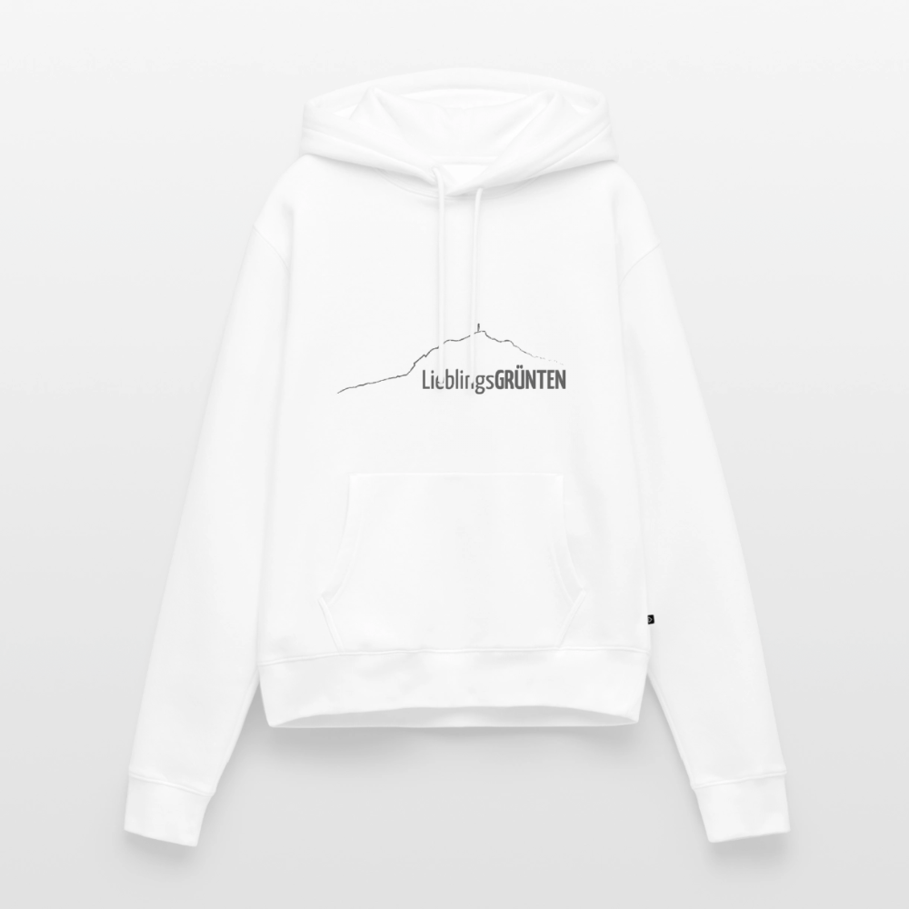 Frauen Premium Hoodie | LieblingsGRÜNTEN - Weiß