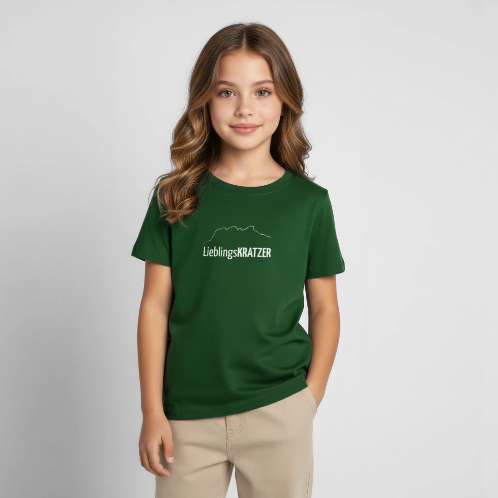 Kinder T-Shirt | LieblingsKRATZER - Forstgrün 