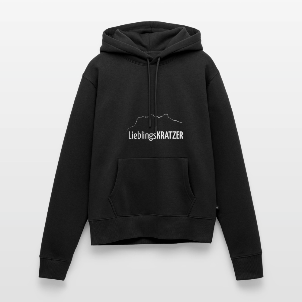 Frauen Premium Hoodien | LieblingsKRATZER - Schwarz