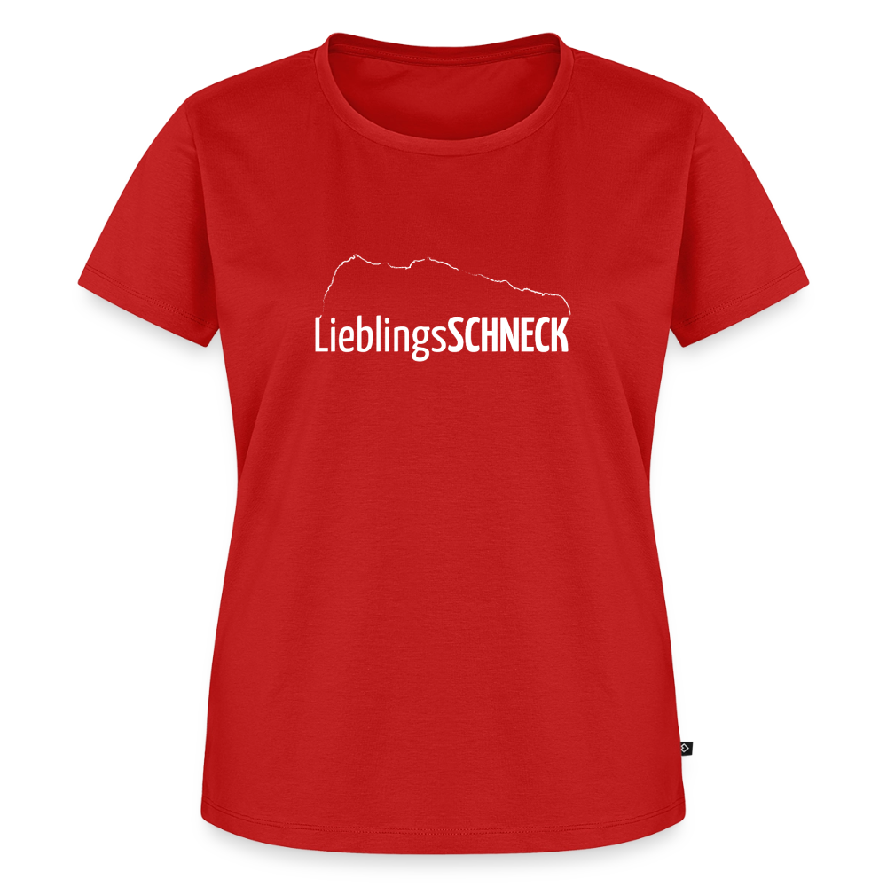 Frauen Premium T-Shirt | LieblingsSCHNECK - Rot