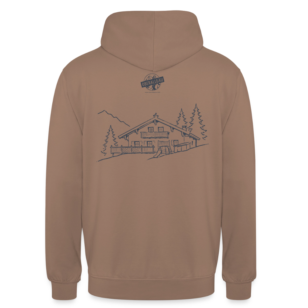Unisex Hoodie | Untere Ochsenalpe - Mokka
