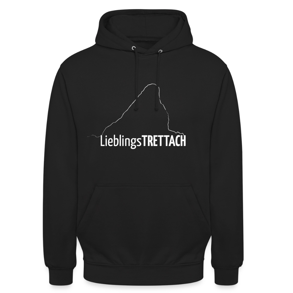 Unisex Hoodie | LieblingsTRETTACH - Schwarz