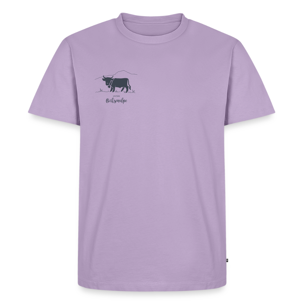Männer Premium T-Shirt | Untere Ochsenalpe - Lavendel