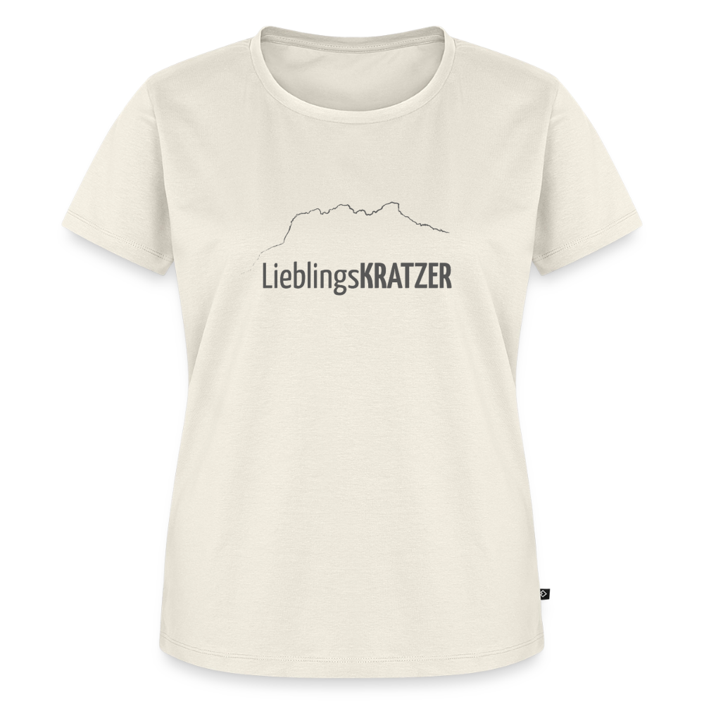 Frauen Premium T-Shirt | LieblingsKRATZER - Naturweiß