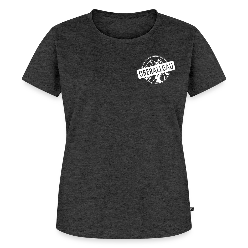 Frauen Premium T-Shirt | OBERALLGÄU - Anthrazit meliert