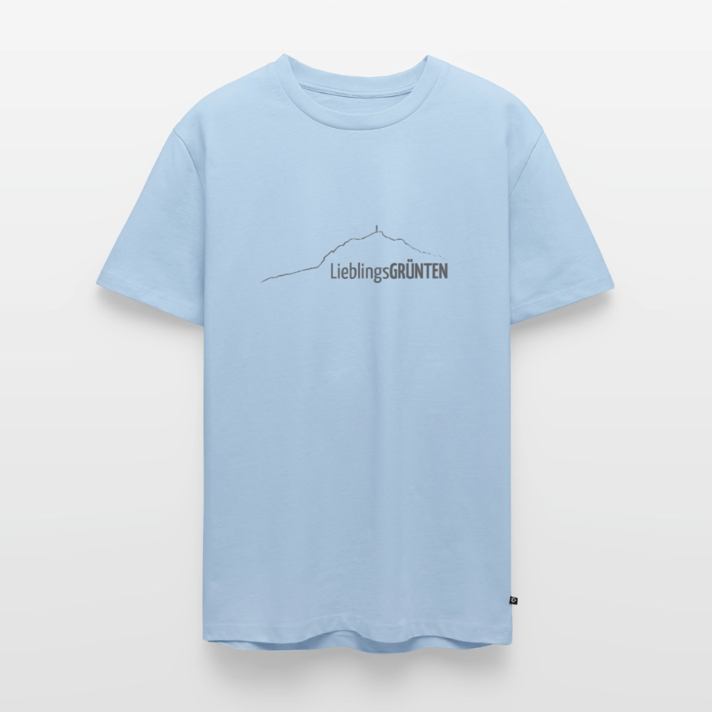 Männer Premium T-Shirt | LieblingsGRÜNTEN - Hellblau