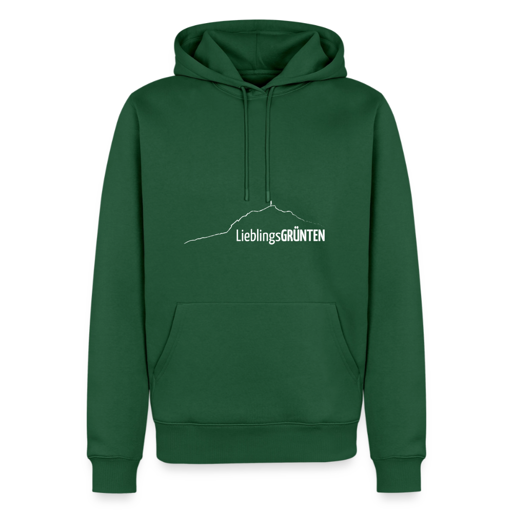 Männer Premium Hoodie | LieblingsGRÜNTEN - Flaschengrün