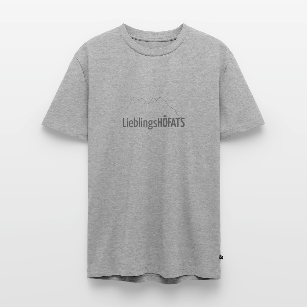 Männer Premium T-Shirt | LieblingsHÖFATS - Grau meliert