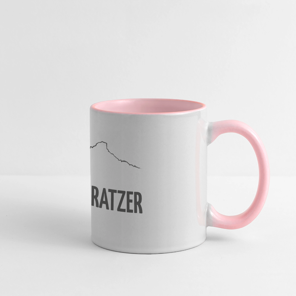 Panoramatasse | LieblingsKRATZER - Weiß/Pink