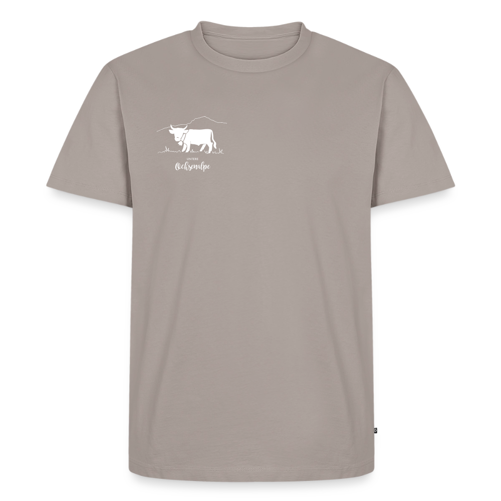Männer Premium T-Shirt | Untere Ochsenalpe - Taupe