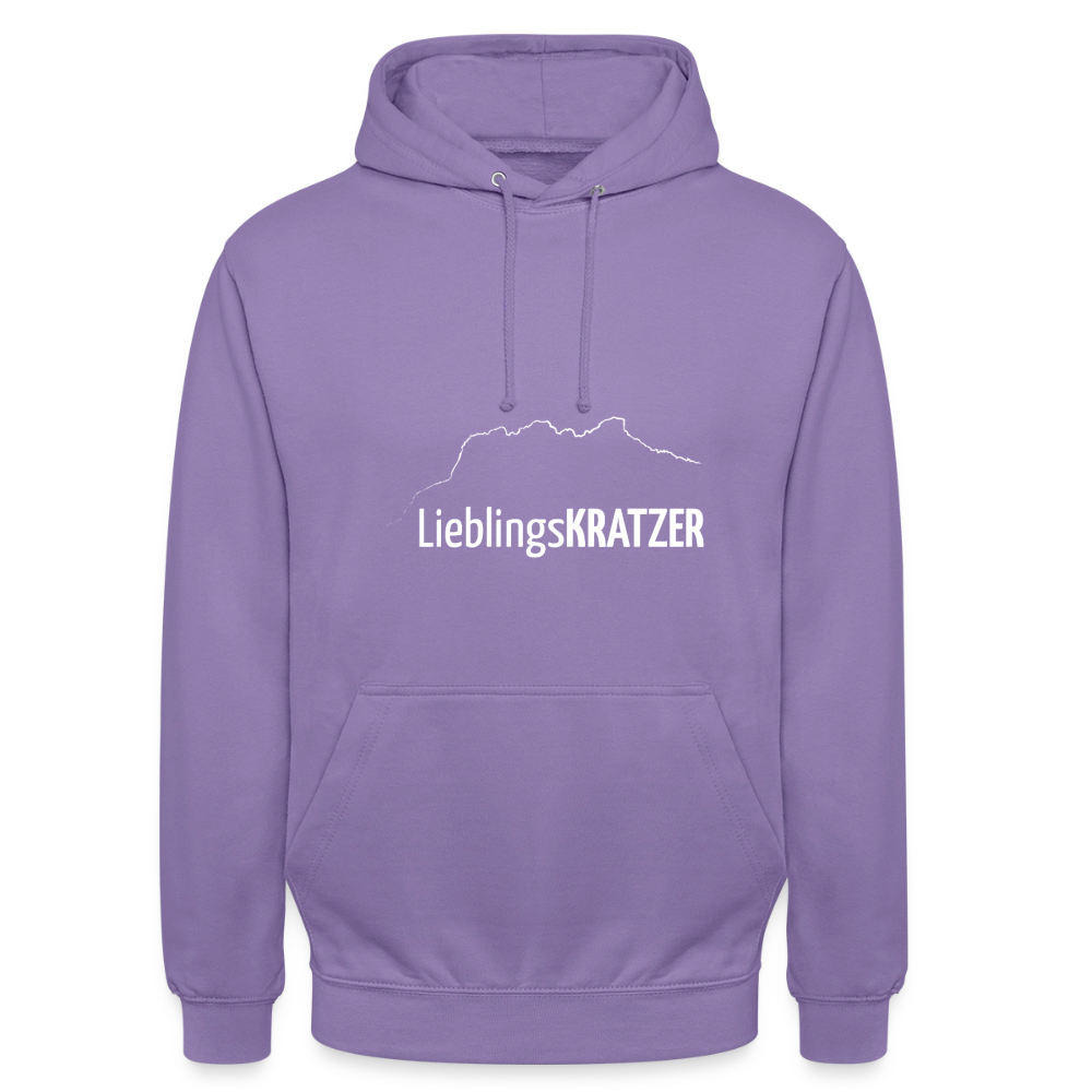 Unisex Hoodie | LieblingsKRATZER - Lavendel