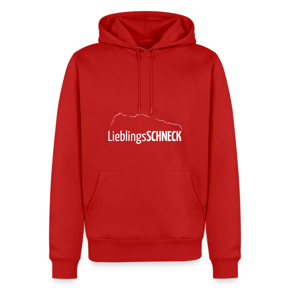 Männer Premium Hoodie | LieblingsSCHNECK - Rot