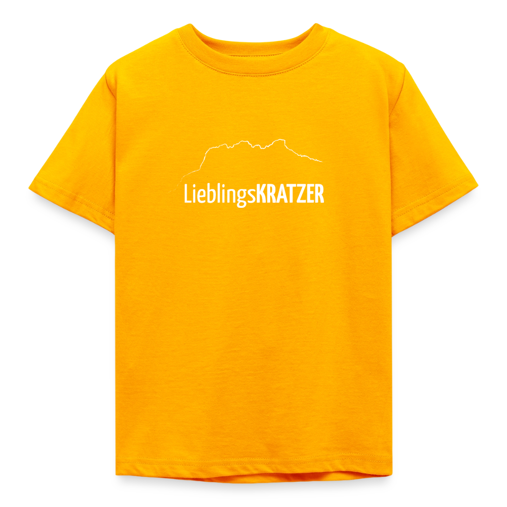 Kinder T-Shirt | LieblingsKRATZER - Gold