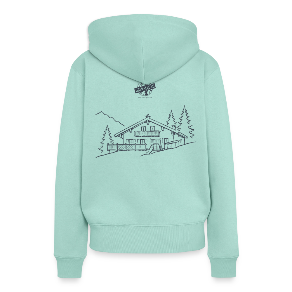Frauen Premium Hoodie | Untere Ochsenalpe - Mint 