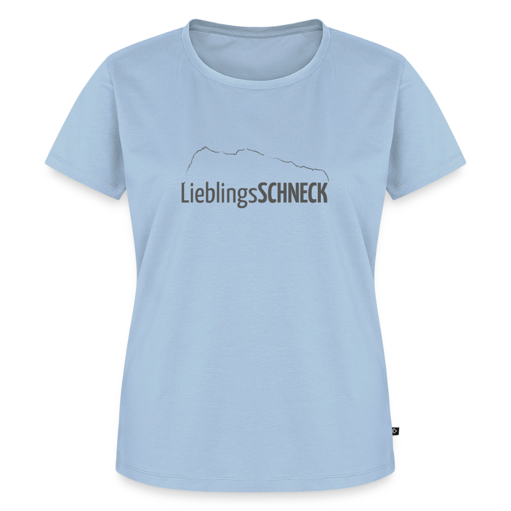 Frauen Premium T-Shirt | LieblingsSCHNECK - Hellblau