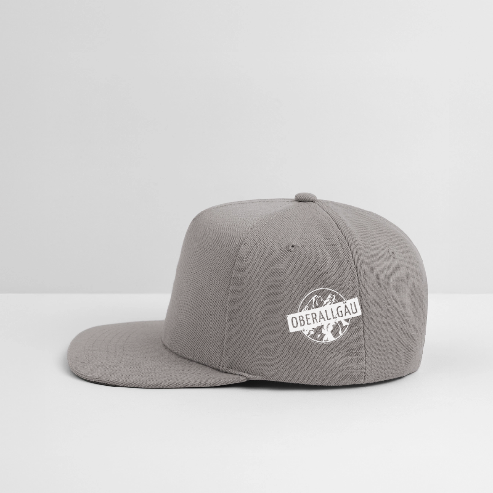 Snapback Cap | Untere Ochsenalpe - Graphit/Graphit