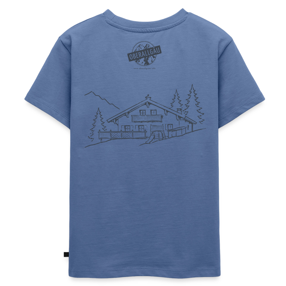 Kinder Premium T-Shirt | Untere Ochsenalpe - Taubenblau